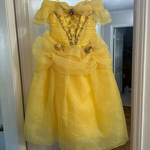 Little girls Belle Disney dress size 9/10